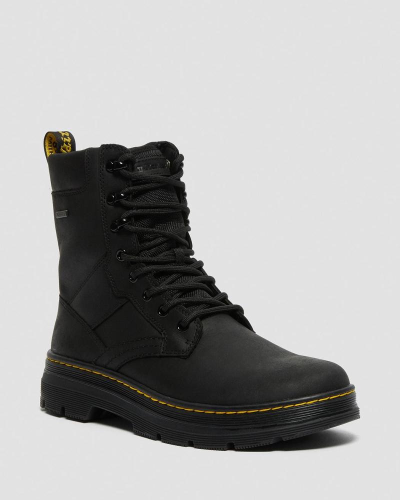 Dr Martens Iowa Vanntette Poly Fritidsstøvler Herre Svarte | Norge 338DFM